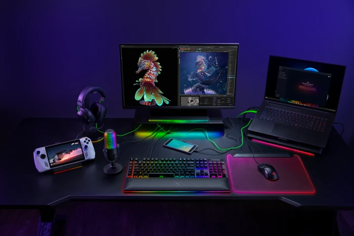 Razer Thunderbolt 5 Dock, schwarz, EU, Thunderbolt 5 [Buchse]