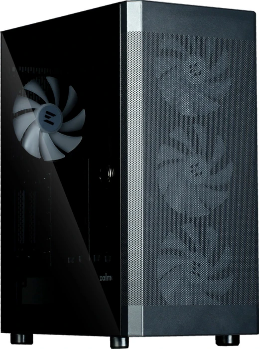 Zalman i4 TG Black, Glasfenster