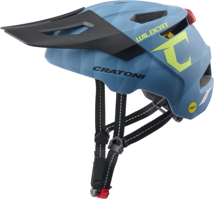 Cratoni WildCat MIPS Kinderhelm steelblue matt