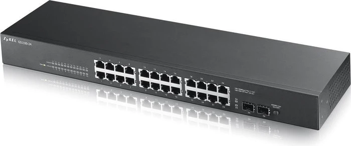 Zyxel GS1100 Rackmount Gigabit Switch, 24x RJ-45