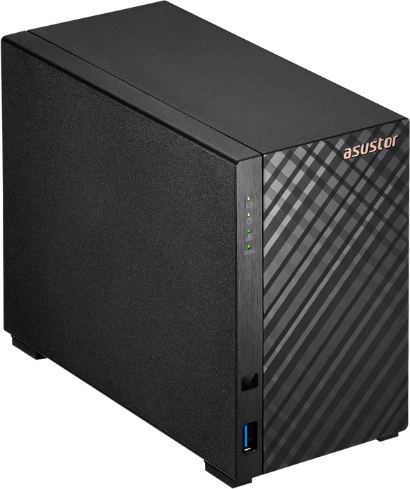 Asustor Drivestor 2 AS1102T, 1GB RAM, 1x RJ-45 2.5GBase-T, 2x USB-A 3.0