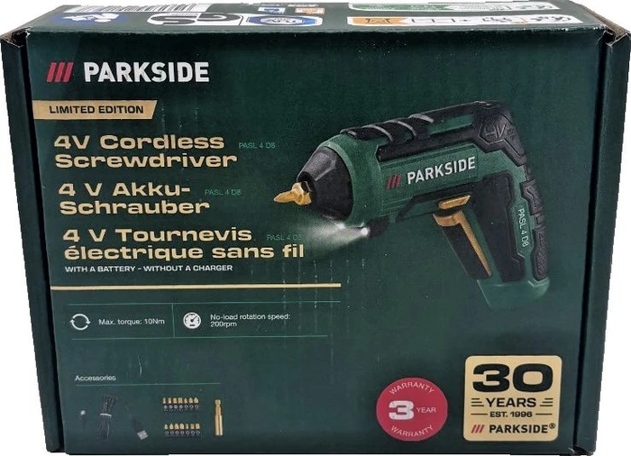 Parkside PASL 4 D8 Akku-Schrauber inkl. Akku