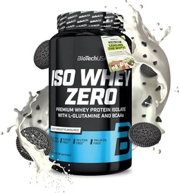BioTech USA Iso Whey Zero Black Biscuit 908g