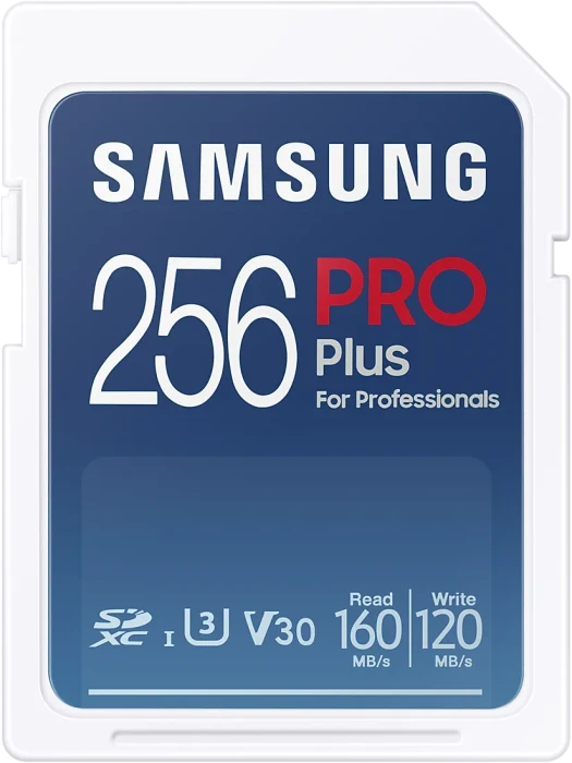 Samsung PRO Plus for Professionals R160/W120 256GB USB-Kit, UHS-I U3, Class 10