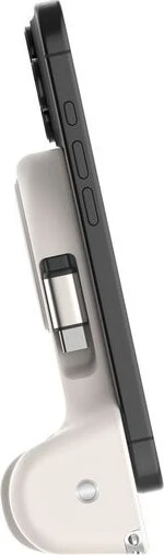 Belkin Stage PowerGrip magnetischer Kamerahalter mit Powerbank sandfarben
