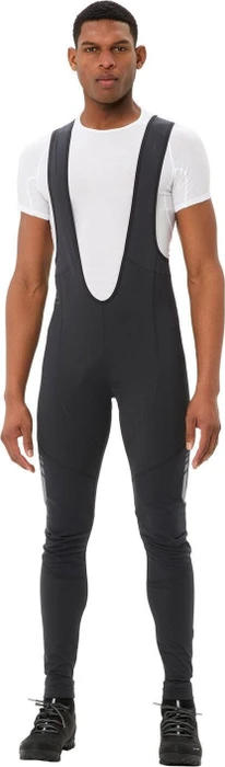 Vaude Matera II Warm Bib Tights Fahrradhose lang schwarz (Herren)