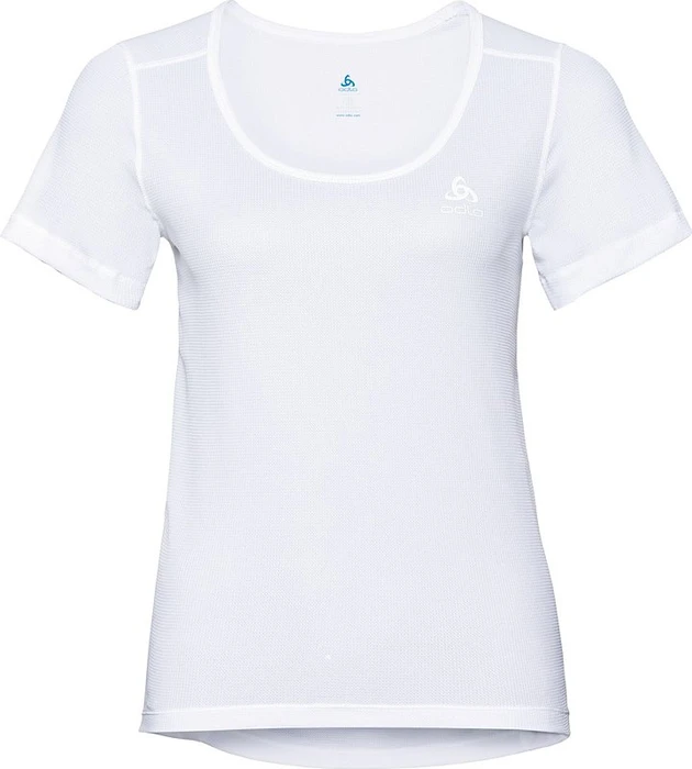 Odlo Active Cubic Light Funktionsshirt kurzarm white/snow white (Damen)