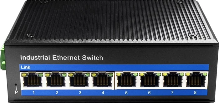 Cudy IG10 Industrial Railmount Gigabit Switch, 8x RJ-45