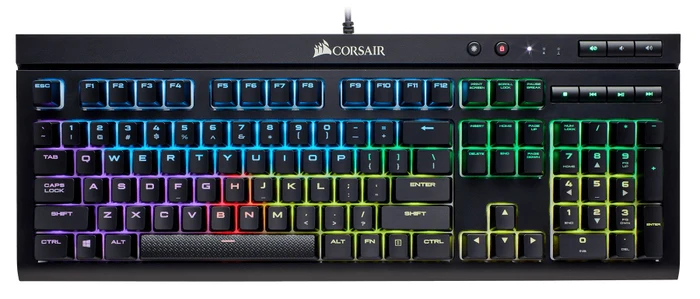 Corsair Gaming K68 RGB, LEDs RGB, MX RGB RED, USB, DE