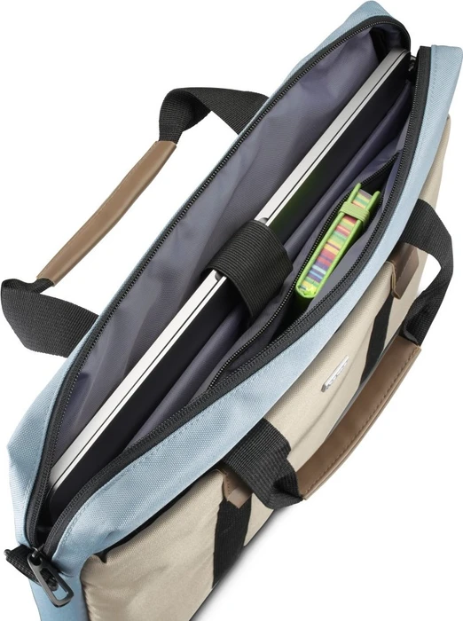 Hama Silvan 13.3"-14.1" Laptop-Tasche, hellbau/beige