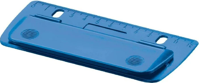 Herlitz Mini-Taschenlocher zum Einheften, Color-Blocking, Baltic Blue