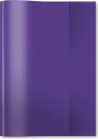 Herma Heftschoner Kunststoff, A5, violett/transparent