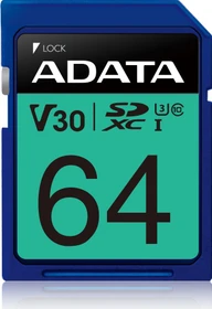 ADATA Premier Pro R100/W80 64GB, UHS-I U3, Class 10