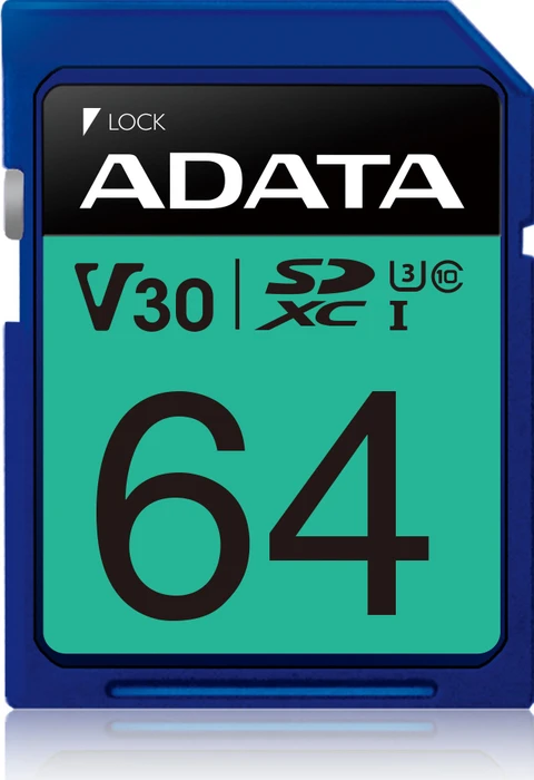 ADATA Premier Pro R100/W80 64GB, UHS-I U3, Class 10