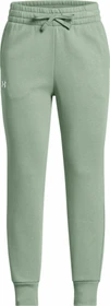 Under Armour Rival Fleece Trainingshose lang silica green/white (Junior)