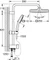 Grohe Vitalio Comfort 250 Flex Duschsystem chrom Vorschaubild