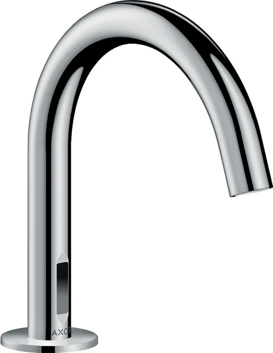 Hansgrohe Axor Uno elektrische Waschbeckenarmatur mit Temperaturvoreinstellung und Netzanschluss brushed brass
