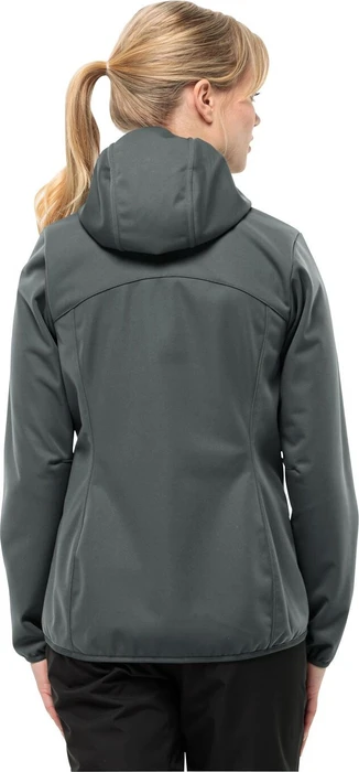 Jack Wolfskin Windhain Hoody Funktionsjacke slate green (Damen)