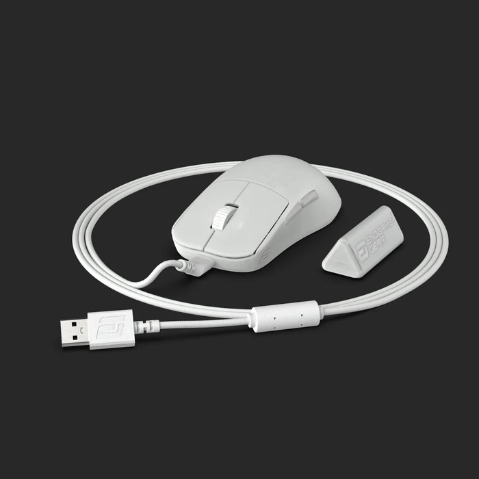 Endgame Gear OP1w 4k Wireless Gaming Mouse White Frost, USB