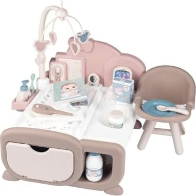 Smoby Baby Nurse Cocoon Puppen-Spielzimmer 3-in-1