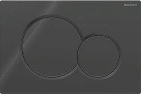 Geberit Sigma01 Betätigungsplatte schwarz