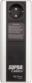Supra Cables DC-Blocker LoRad MD01-16-EU MK 3.1, 1-fach, silber/schwarz