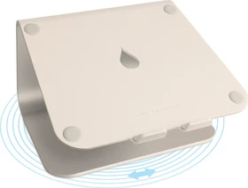 Rain Design mStand 360, Notebook-Stand, starlight, Basis drehbar