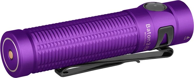 OLight Baton 3 Pro Taschenlampe violett
