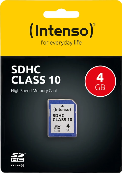Intenso R20/W12 4GB, Class 10