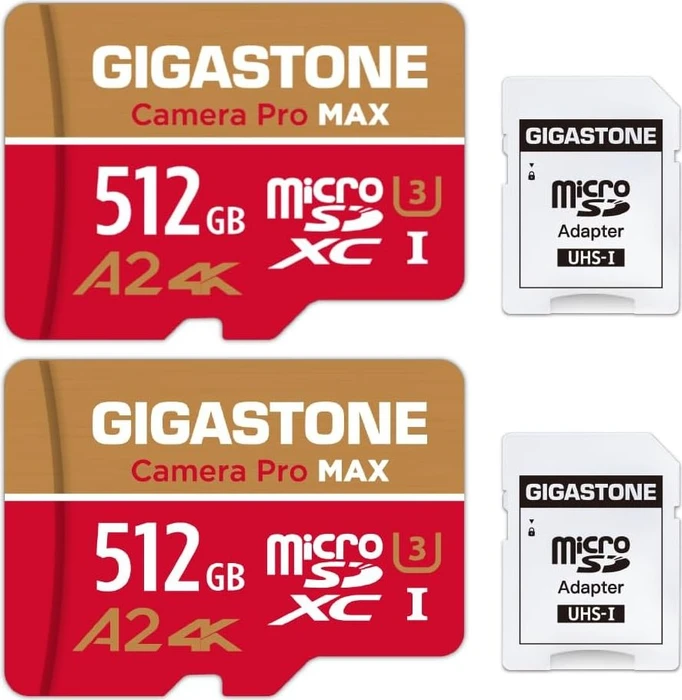 Gigastone Camera Pro MAX MicroSDXC Series
