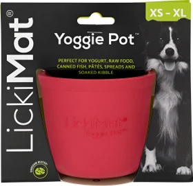 LickiMat Yoggie Pot, rosa