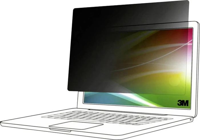 3M Blickschutzfolie für Notebooks 15.3" 16:10