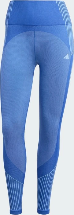 adidas Seamless Branded Hose 7/8 semi lucid blue (Damen)