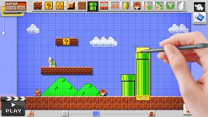 Super Mario Maker - inkl. amiibo Figur Mario (WiiU)