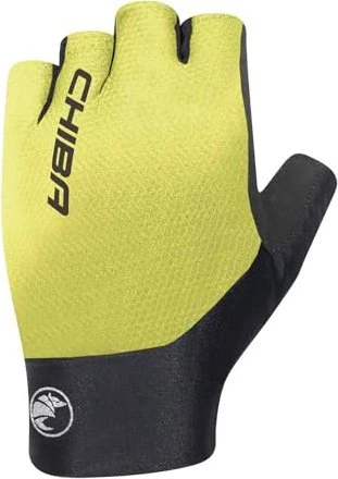 Chiba Team Pro Fahrradhandschuhe neon gelb