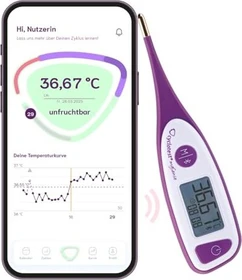 Cyclotest Mysense Basal Zyklus-Thermometer