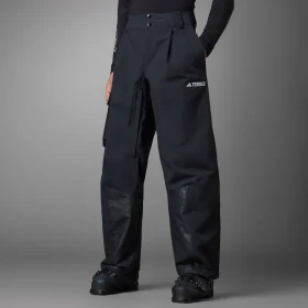 adidas Terrex Techrock 3L Post Consumer Nylon Skihose lang schwarz (Herren)