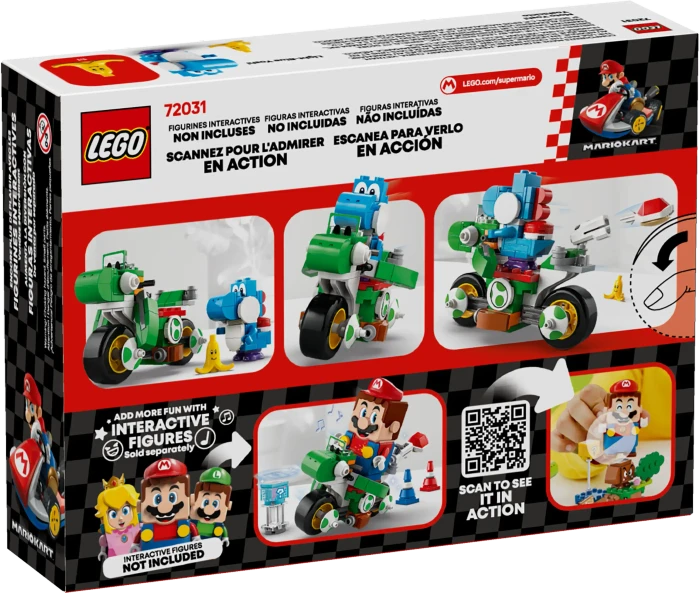 LEGO Super Mario - Mario Kart - Yoshi-Bike