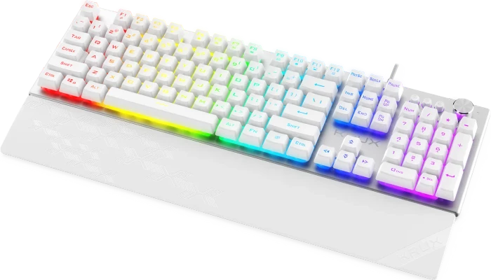 Krux Frost RGB, Silver-White, USB, US