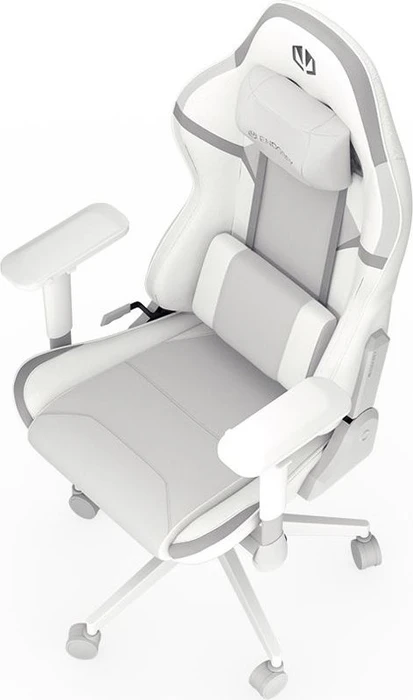 Endorfy Scrim Onyx White Gamingstuhl, weiß/grau