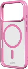 SBS Mobile Mag Frame Case für Apple iPhone 17 Pro pink