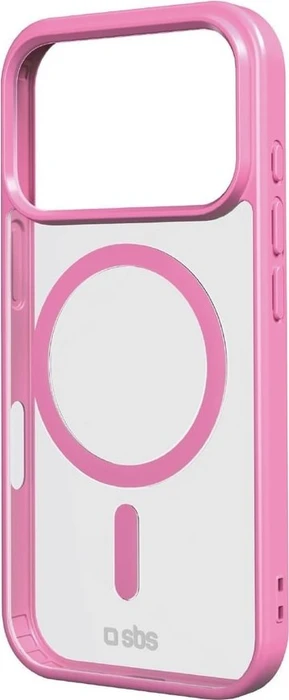 SBS Mobile Mag Frame Case für Apple iPhone 17 Pro pink