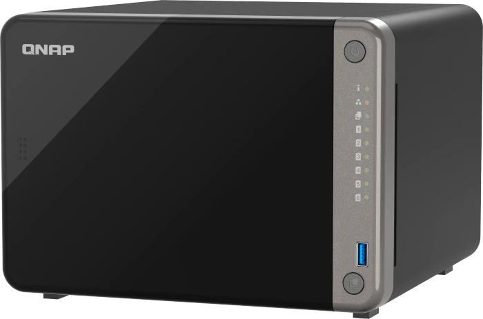 QNAP Turbo Station TS-AI642-8G 3TB, 8GB RAM, 1x RJ-45 2.5GBase-T, 2x RJ-45 1000Base-T