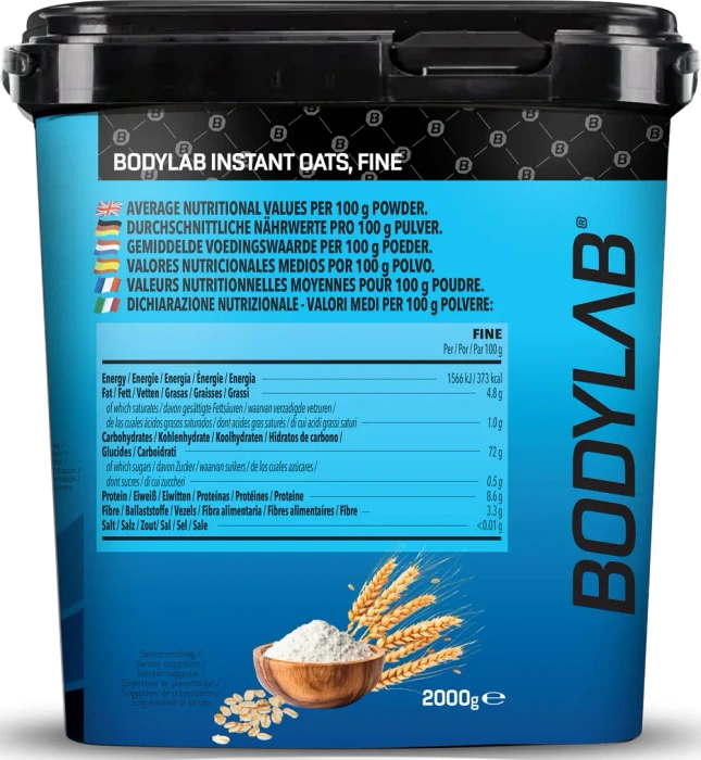 BodyLab24 Instant Oats Fine 2kg