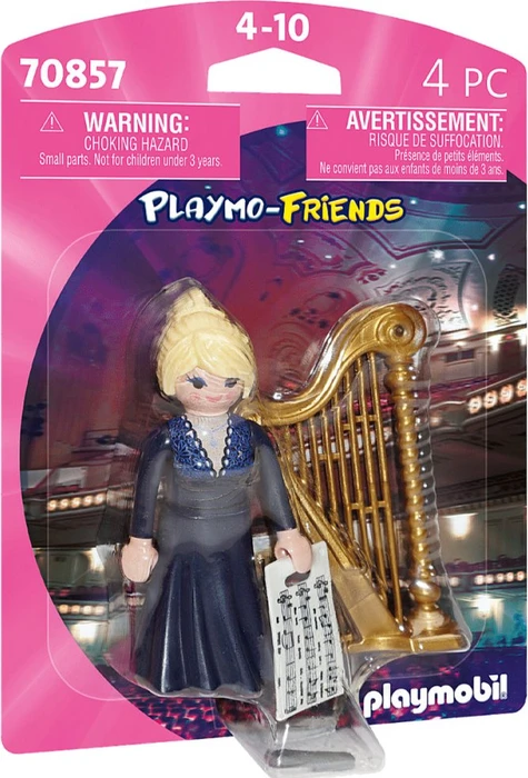 playmobil City Life Harfenspielerin
