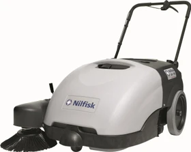 Nilfisk SW750 Hand-Kehrmaschine mit optionalem Akkubetrieb