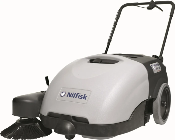 Nilfisk SW750 Hand-Kehrmaschine mit optionalem Akkubetrieb