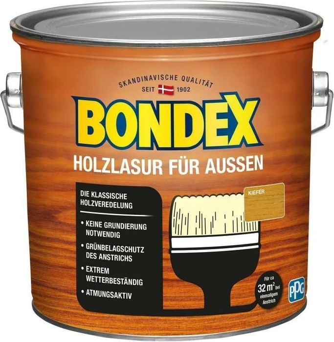 Bondex Holzlasur außen kiefer, 2.5l