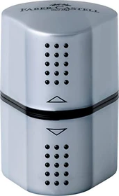 Faber-Castell Grip 2001 Dosenanspitzer 3-fach silber