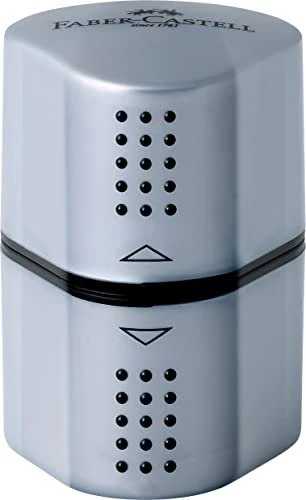 Faber-Castell Grip 2001 Dosenanspitzer 3-fach silber